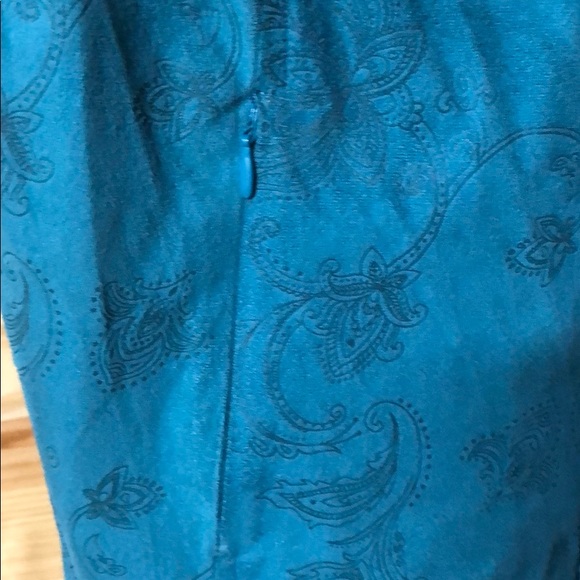 Reversible teal and brown vest - Picture 3 of 3